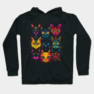 Gang of Trippy Cats Hoodie